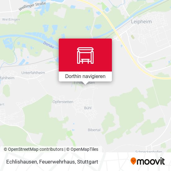 Echlishausen, Feuerwehrhaus Karte