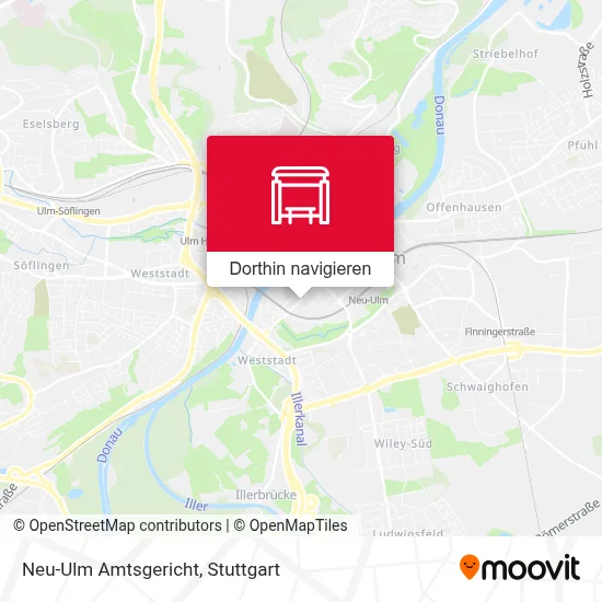 Neu-Ulm Amtsgericht Karte