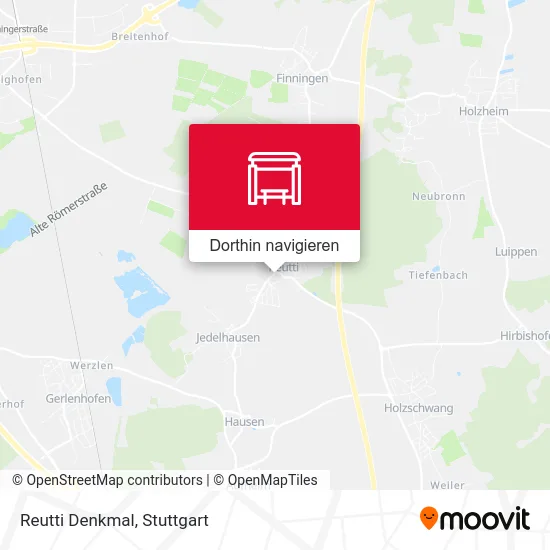 Reutti Denkmal Karte