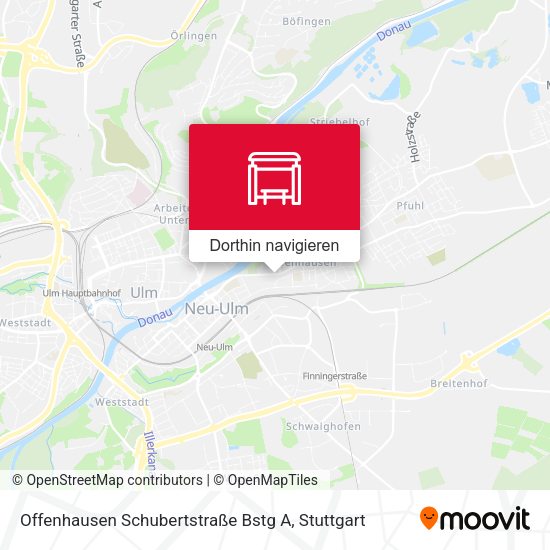 Offenhausen Schubertstraße Bstg A Karte