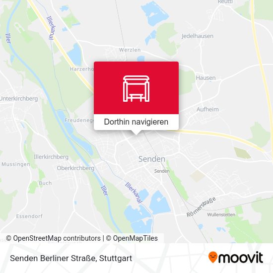Senden Berliner Straße Karte