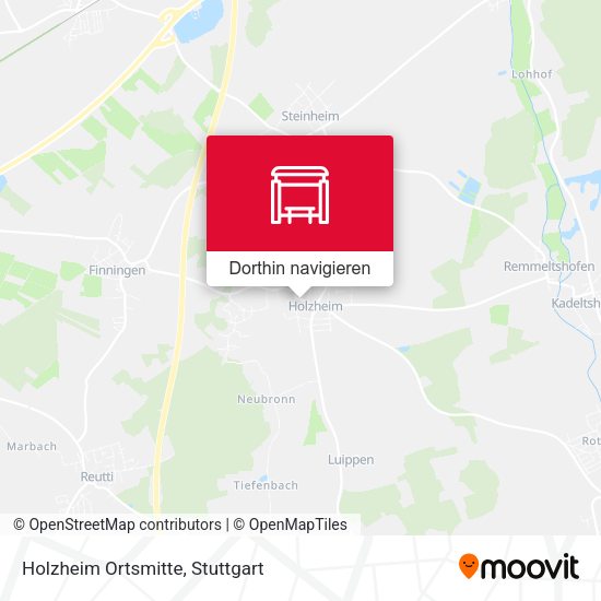 Holzheim Ortsmitte Karte