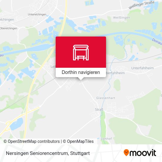 Nersingen Seniorencentrum Karte