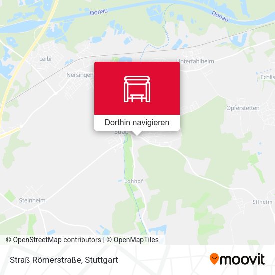 Straß Römerstraße Karte