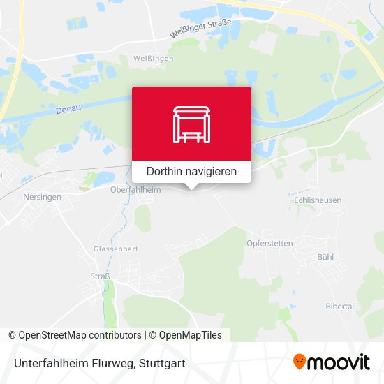 Unterfahlheim Flurweg Karte