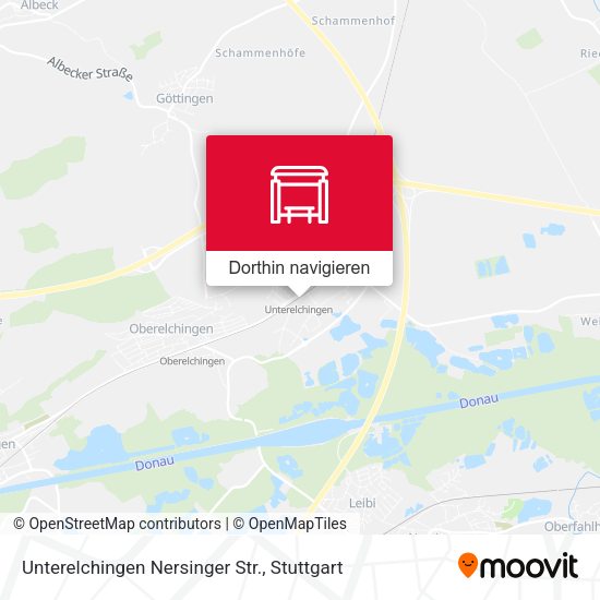 Unterelchingen Nersinger Str. Karte