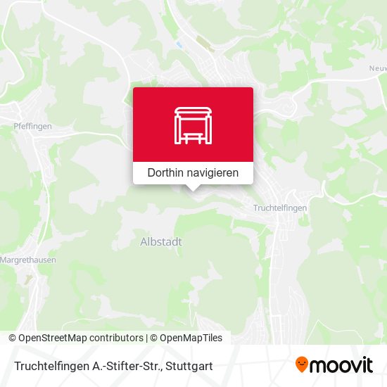 Truchtelfingen A.-Stifter-Str. Karte