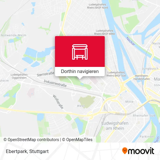 Ebertpark Karte