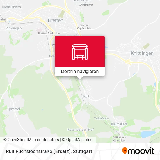Ruit Fuchslochstraße (Ersatz) Karte