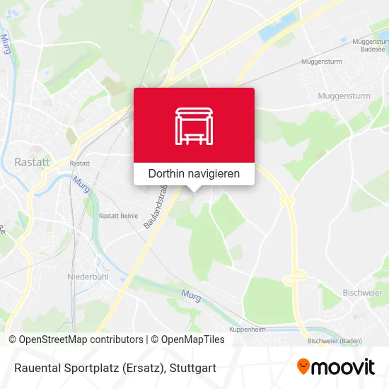 Rauental Sportplatz (Ersatz) Karte