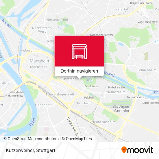 Kutzerweiher Karte