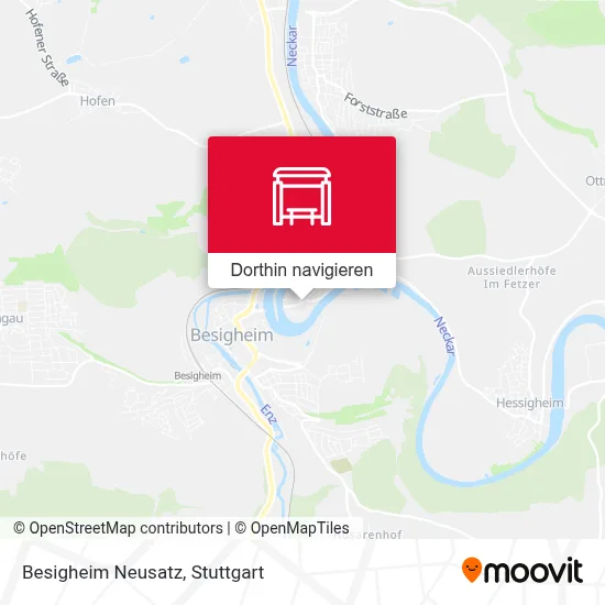 Besigheim Neusatz Karte