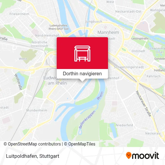 Luitpoldhafen Karte