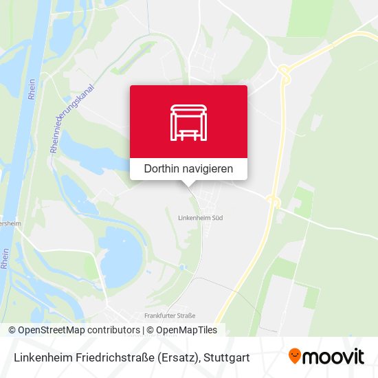 Linkenheim Friedrichstraße (Ersatz) Karte