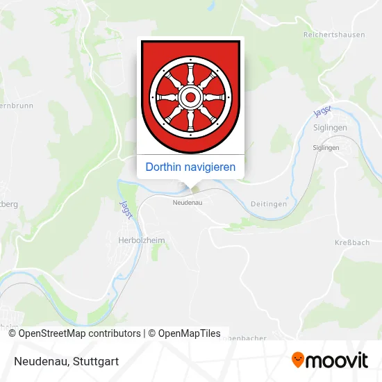 Neudenau Karte