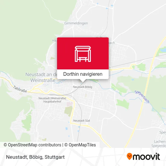 Neustadt, Böbig Karte