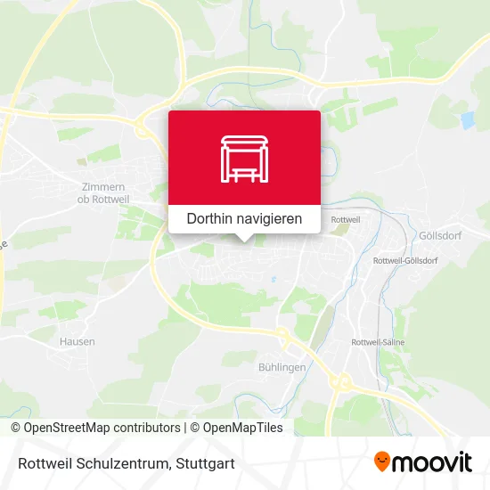 Rottweil Schulzentrum Karte