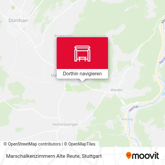 Marschalkenzimmern Alte Reute Karte