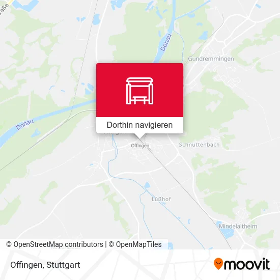 Offingen Karte