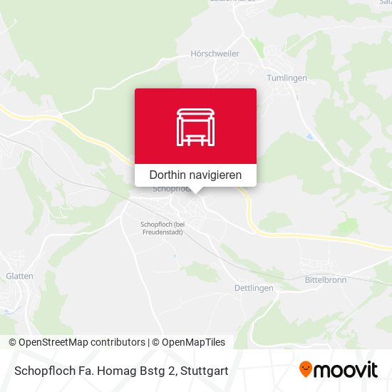 Schopfloch Fa. Homag Bstg 2 Karte