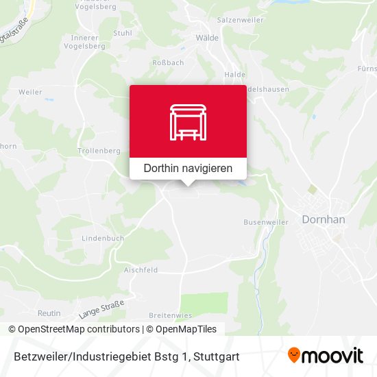 Betzweiler / Industriegebiet Bstg 1 Karte