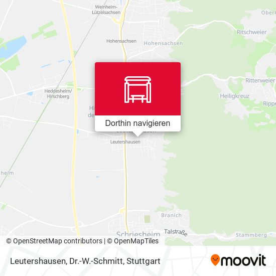 Leutershausen, Dr.-W.-Schmitt Karte