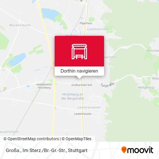 Großs., Im Sterz./Br.-Gr.-Str. Karte