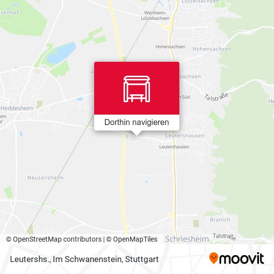 Leutershs., Im Schwanenstein Karte