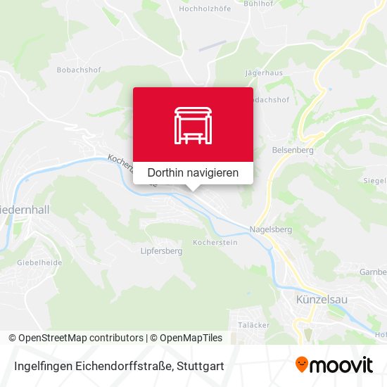Ingelfingen Eichendorffstraße Karte