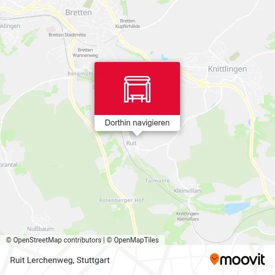 Ruit Lerchenweg Karte