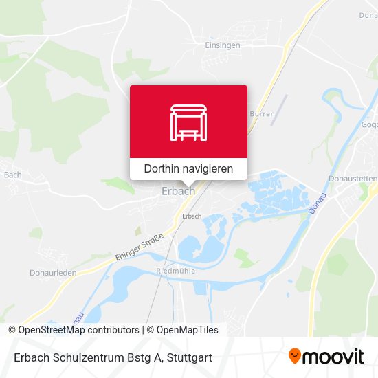 Erbach Schulzentrum Bstg A Karte
