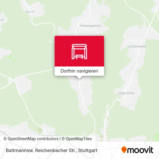 Baltmannsw. Reichenbacher Str. Karte