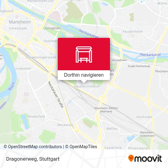 Dragonerweg Karte