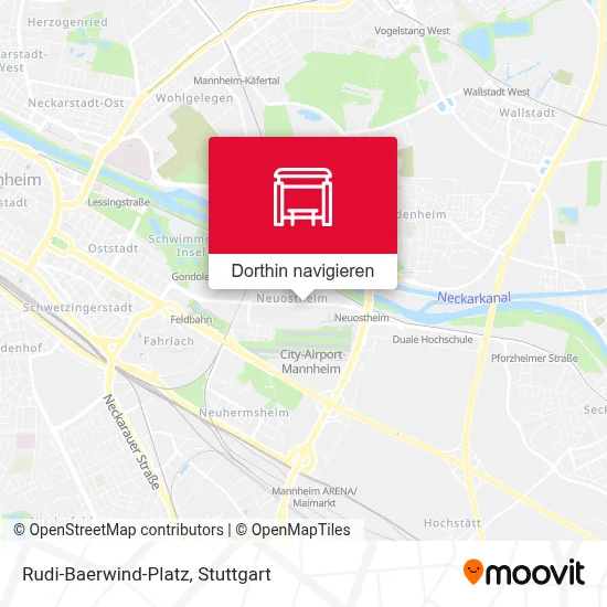 Rudi-Baerwind-Platz Karte