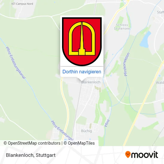 Blankenloch Karte