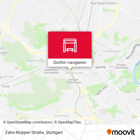 Zahn-Nopper-Straße Karte