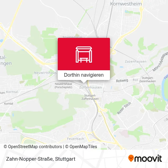 Zahn-Nopper-Straße Karte