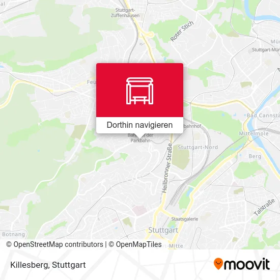 Killesberg Karte