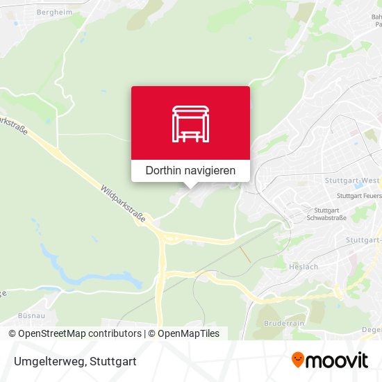 Umgelterweg Karte