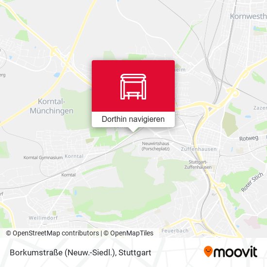 Borkumstraße (Neuw.-Siedl.) Karte