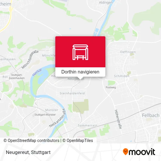 Neugereut Karte
