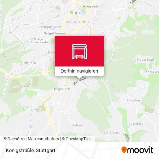 Königsträßle Karte