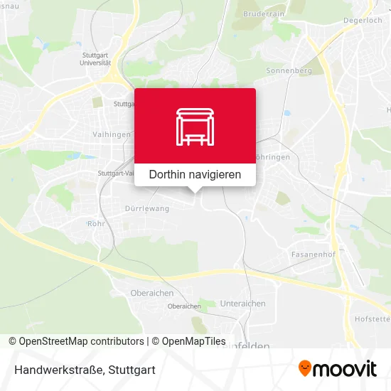 Handwerkstraße Karte