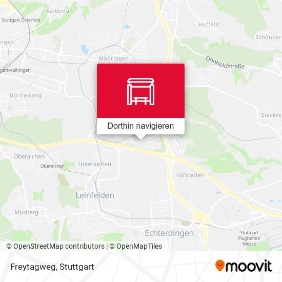 Freytagweg Karte