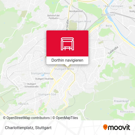 Charlottenplatz Karte