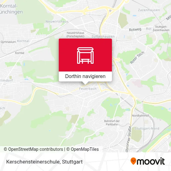 Kerschensteinerschule Karte