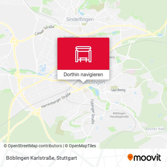 Böblingen Karlstraße Karte