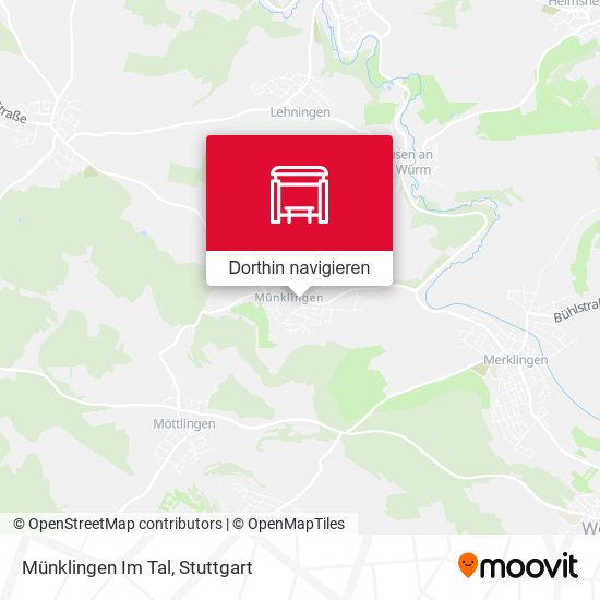 Münklingen Im Tal Karte