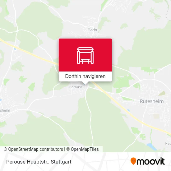 Perouse Hauptstr. Karte