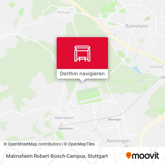 Malmsheim Robert-Bosch-Campus Karte